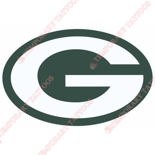 Green Bay Packers Customize Temporary Tattoos Stickers NO.526